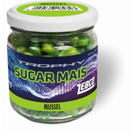 Porumb Zebco Trophy Sugar Mais Green Mussel 125gr