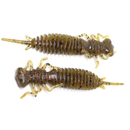 Larva Fanatik 2 50mm 006 Green Pumpkin Brown