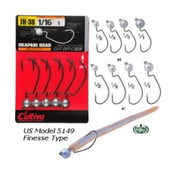 Jig Lestat Owner 5149 No.1 1/32Oz Ultra Head Finesse Type