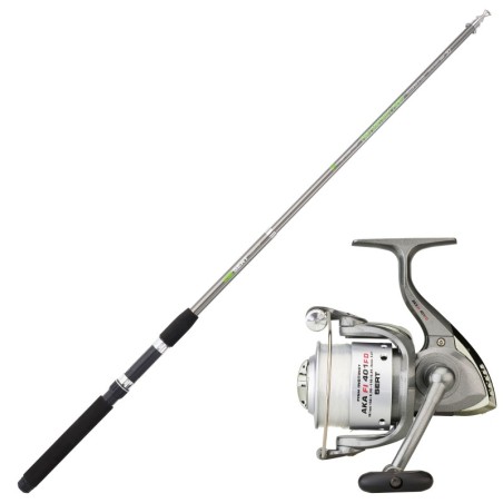 Kit Lanseta Sert Fish Instinct Telespin 2.70m+Mulineta Sert Aka 401 FD