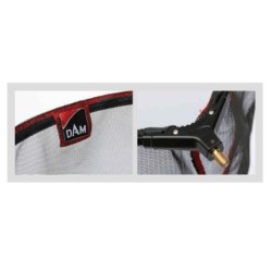 Cap Minciog DAM Tact-X Landing Net Oval 65x55x40cm 3mm Rubber