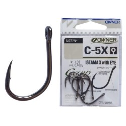 Carlig Owner C-5X No.4 Carp Iseama X With Eye