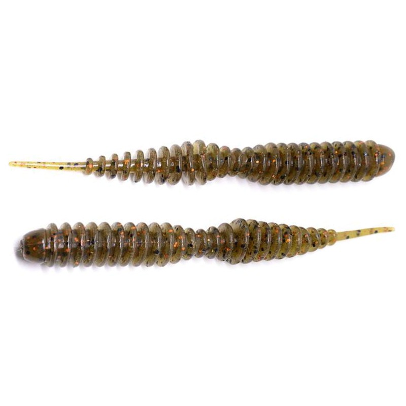 Vierme Fanatik Dagger 2.5 63mm 006 Green Pumpkin Brown