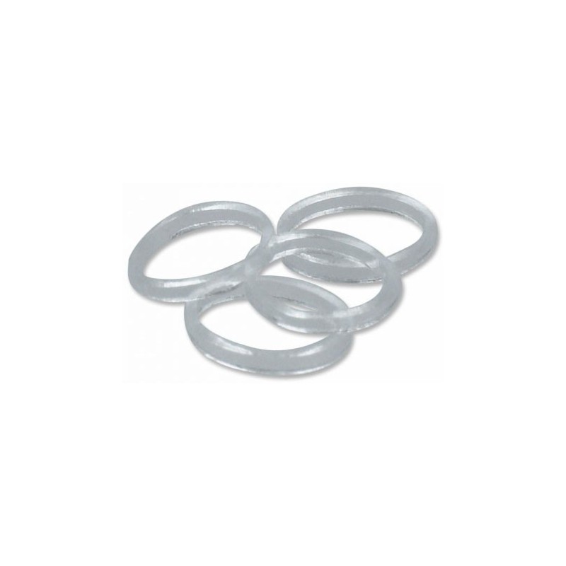 Elastic Pelete DAM MAD Power Bait Bands Clear Transparent