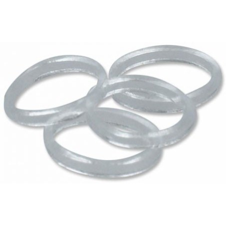 Elastic Pelete DAM MAD Power Bait Bands Clear Transparent