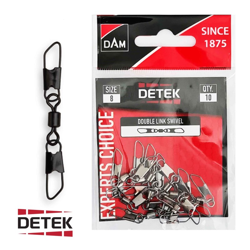 Agrafa Vartej DAM Detek Double Link Swivel Nr.8