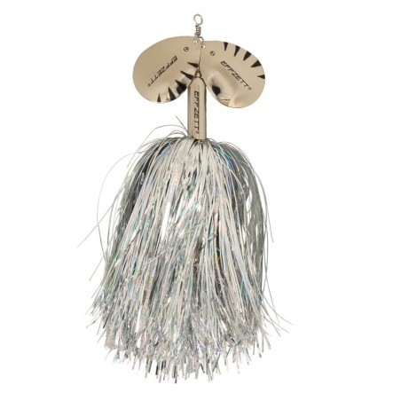 Spinner DAM Effzett Pike Rattlin nr.6 40gr Silver