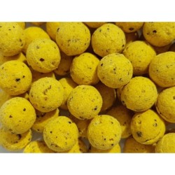 Boilies Browning Mini Boilie pre-drilled yellow Pineapple 10mm
