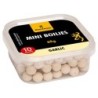 Boilies Browning Mini Boilie pre-drilled white/nature Garlic 10mm