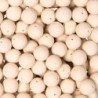 Boilies Browning Mini Boilie pre-drilled white/nature Garlic 10mm