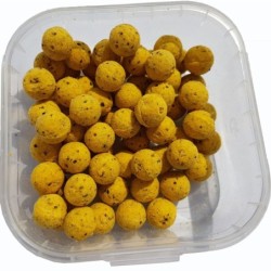 Boilies Browning Mini Boilie  pre-drilled yellow Pineapple 8mm