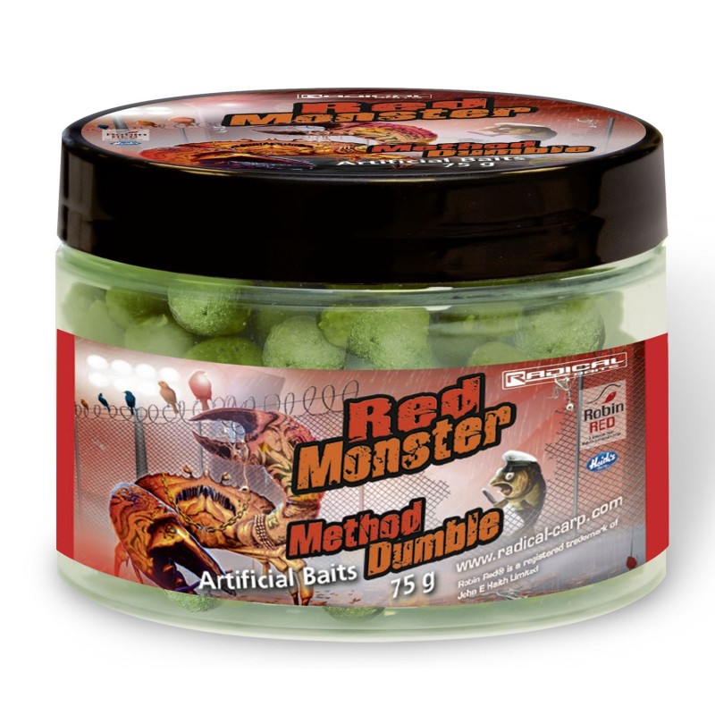 Boilies Radical Method Dumble Red Monster 8mm 75g