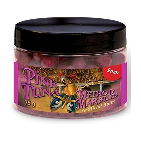 Boilies Radical Method Marbles Pink Tuna 9mm 75g