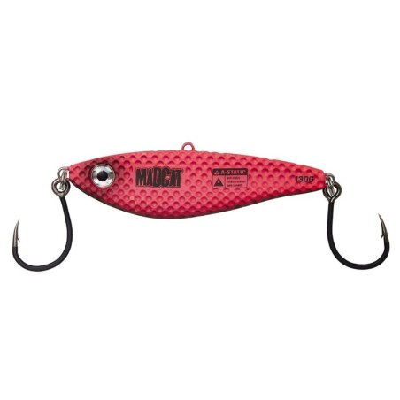Vertical Jig Madcat Vibratix 130gr 14cm Fluo Pink UV