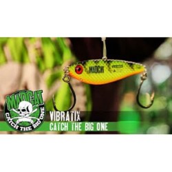 Vertical Jig Madcat Vibratix 130gr 14cm Fluo Pink UV