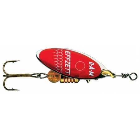 Rotativa 3gr DAM Effzett Predator Red Glitter