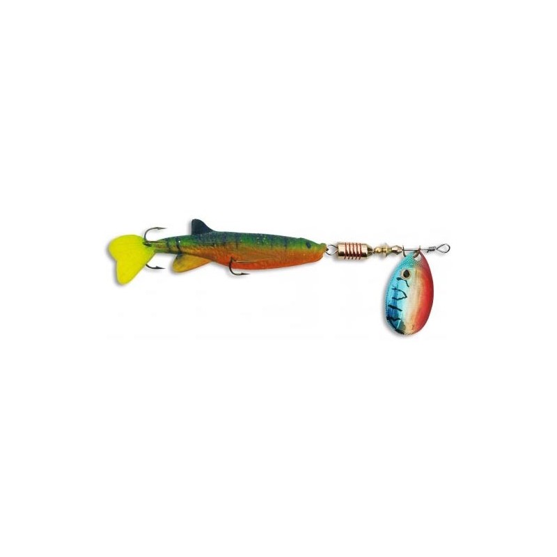 Rotativa 7g 12.0cm Zebco Minnow Flyer Green/Red