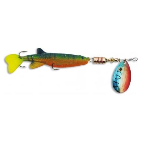 Rotativa 7g 12.0cm Zebco Minnow Flyer Green/Red