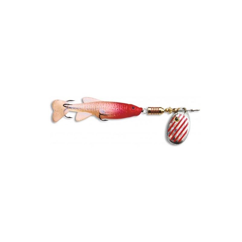 Rotativa 7g 12.0cm Zebco Minnow Flyer Silver/Red