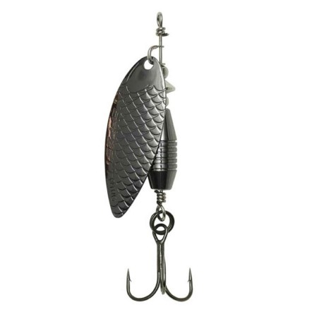 Rotativa 10gr nr.3 DAM Effzett Fast Water Spinner Gun Smoke