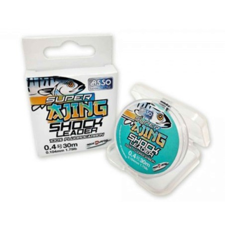 Fir Asso Super Ajing Shock 30m 0.128mm White