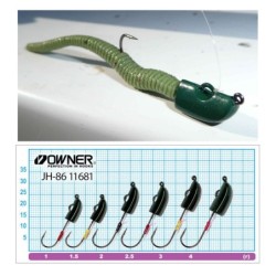 Jig Lestat Owner JH-86 No.5 2.5gr X-Head